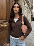 Button Up Slim Fit Hoodie