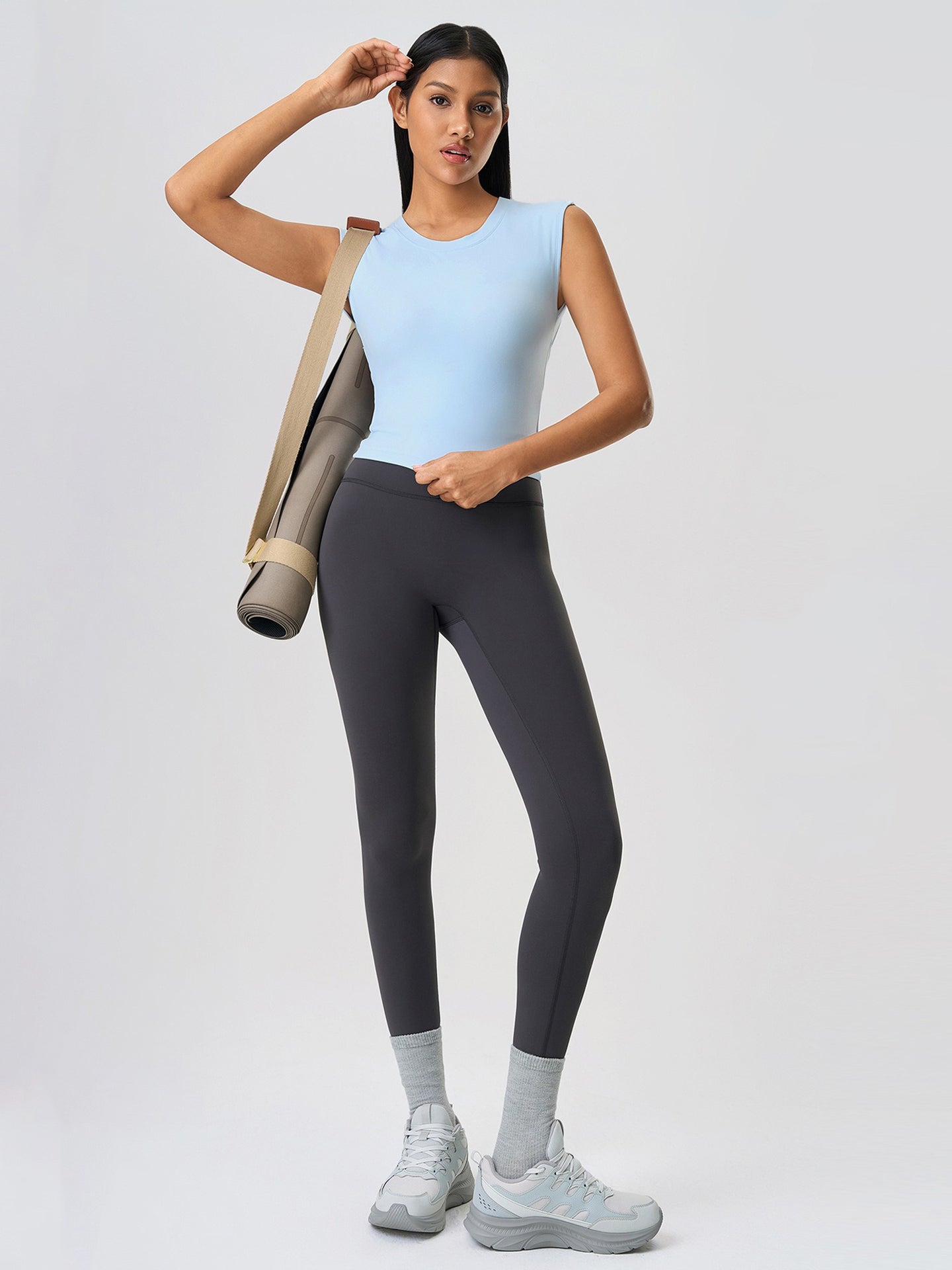 Crisscross Backless Sexy Vest-Multicolor