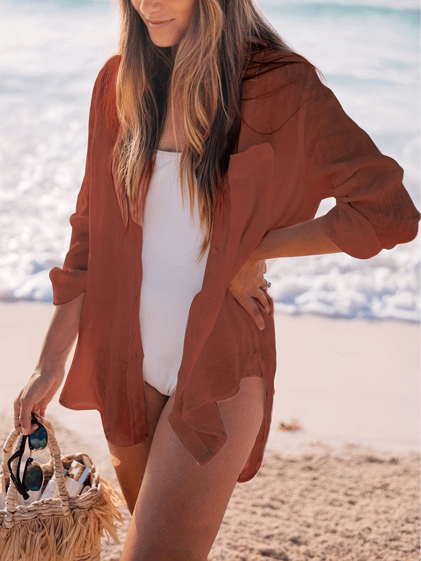 Casual Lightweight Button Shirt