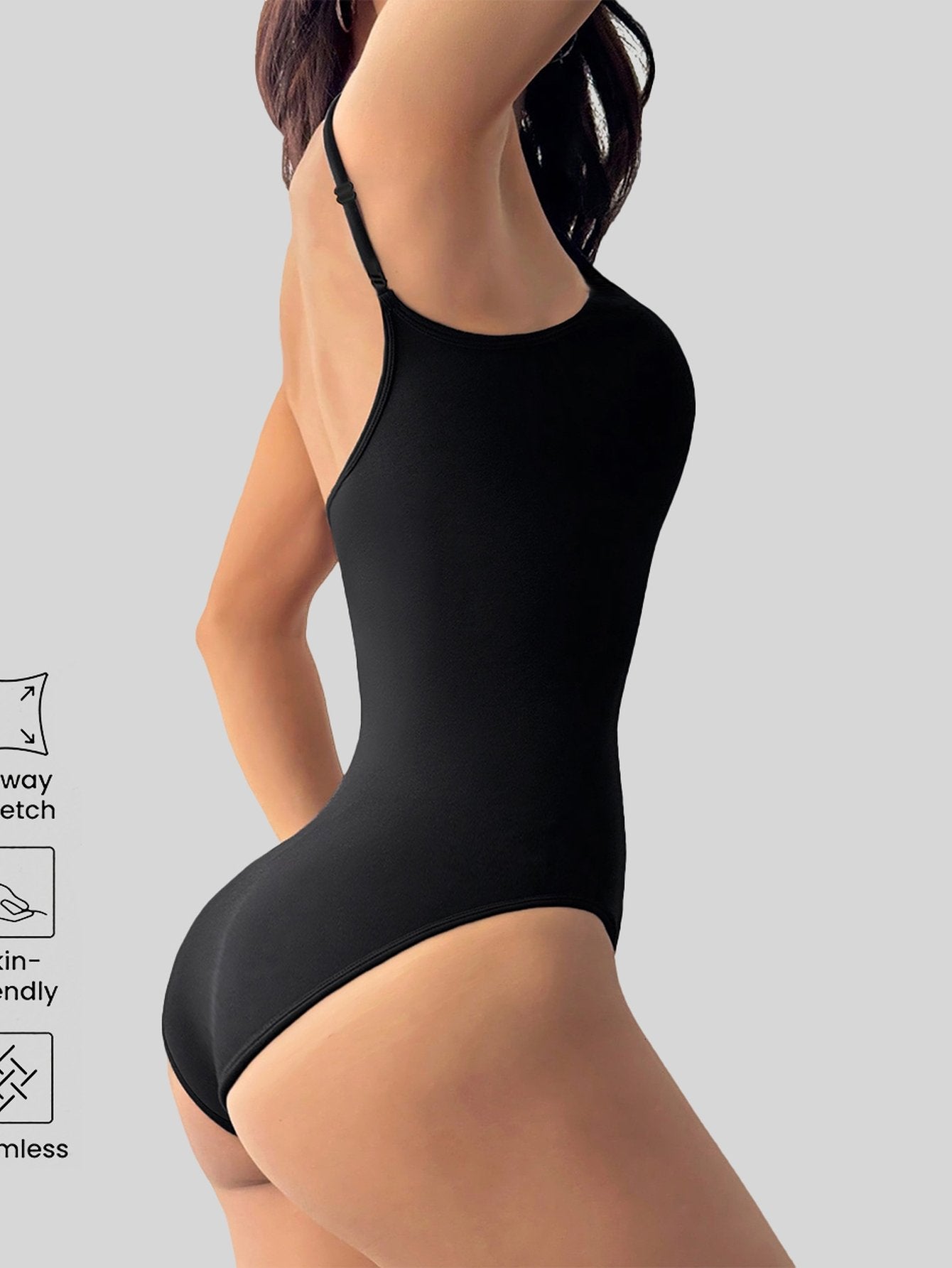 Seamless Sculpting V Neck Bodysuit