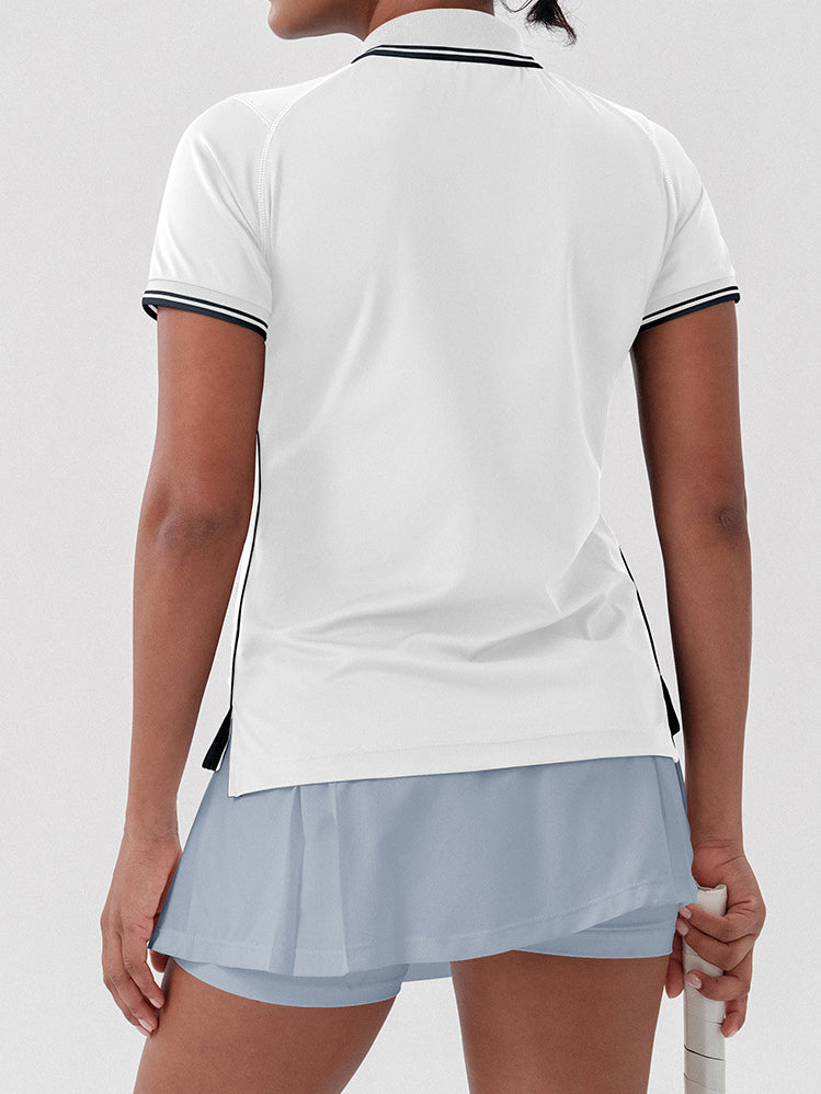 Breathable Moisture Wicking Tennis Polo Shirt