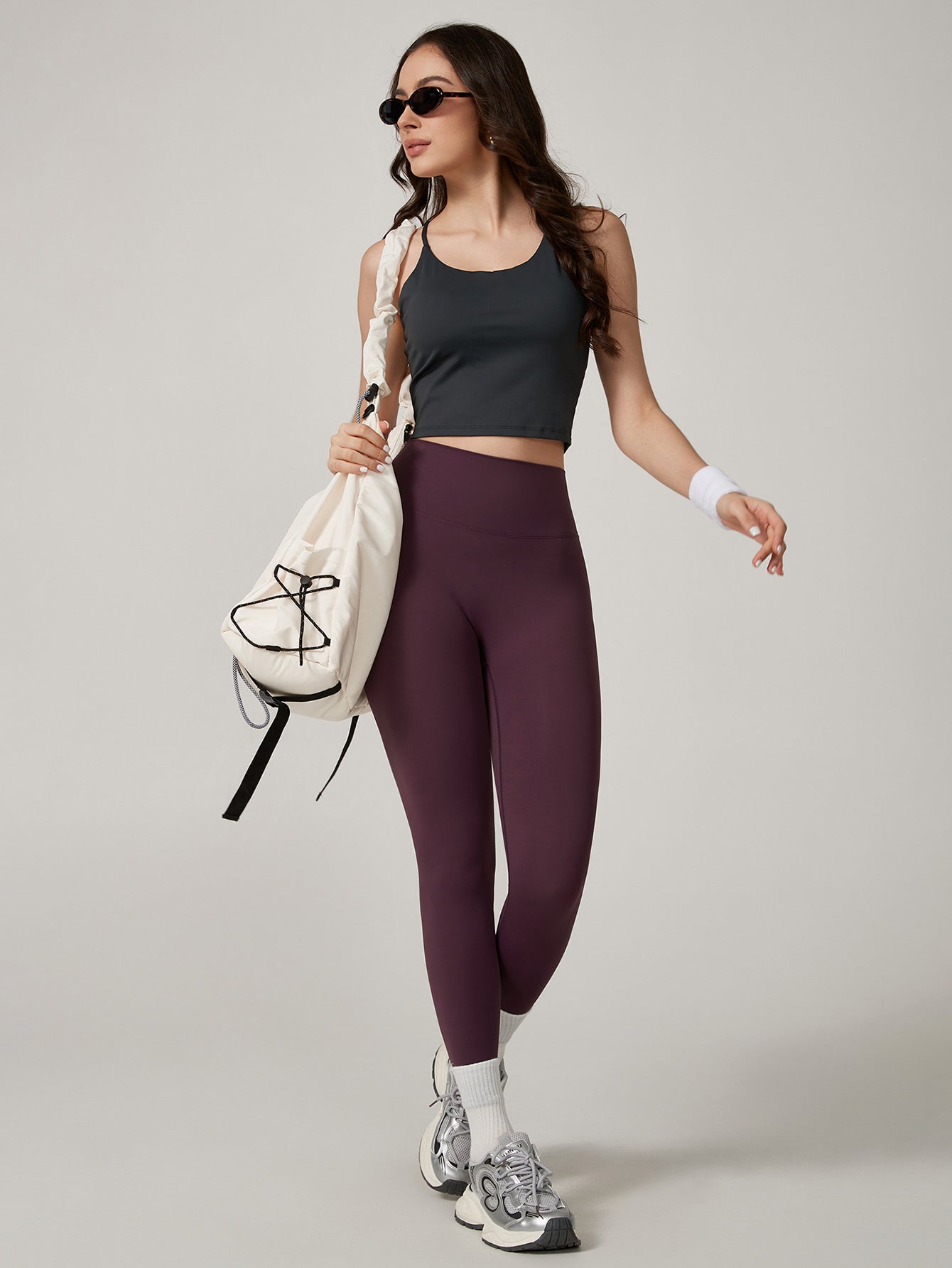 High-Waisted Workout Yoga Leggings-Multicolor