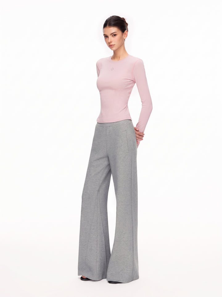 Comfy Low Rise Wide Leg Pants