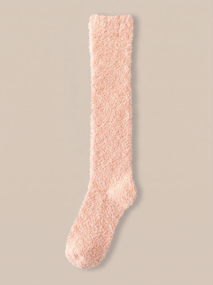 Cozy Fuzzy Knee High Socks