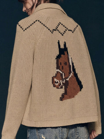 Cozy Ribbed Pattern Knit Cardigan