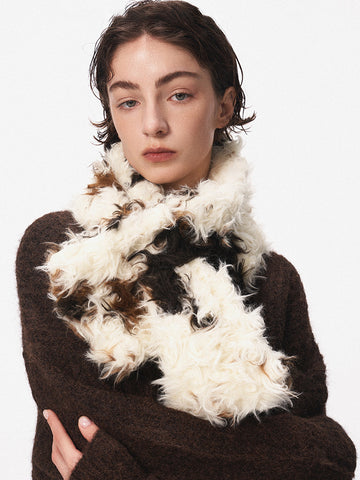 Cozy Plush Faux Fur Scarf