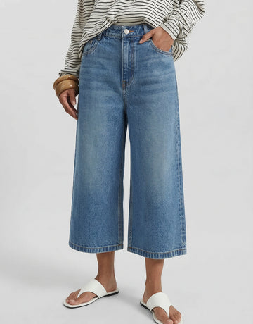 Cotton Midi Length Shorts