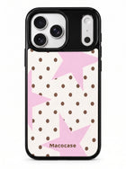 Macocase Star and Polka Dot Print Phone Case