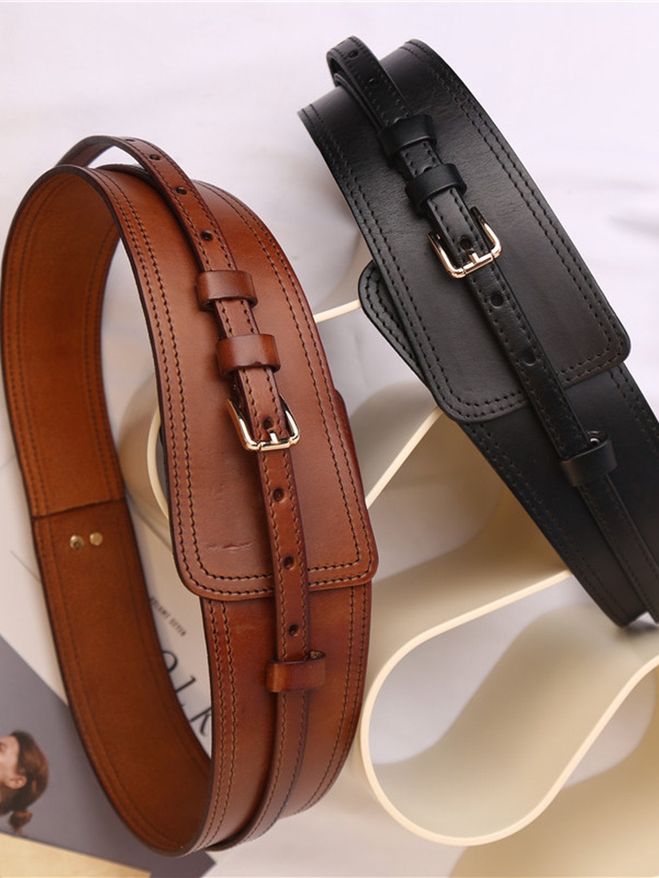 Wide Corset Fashion Waist Belt
