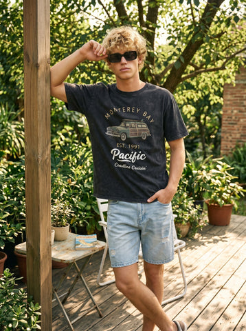 Vintage Washed Graphic Monterey T-Shirt