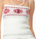Festive Fair Isle Knit Camisole