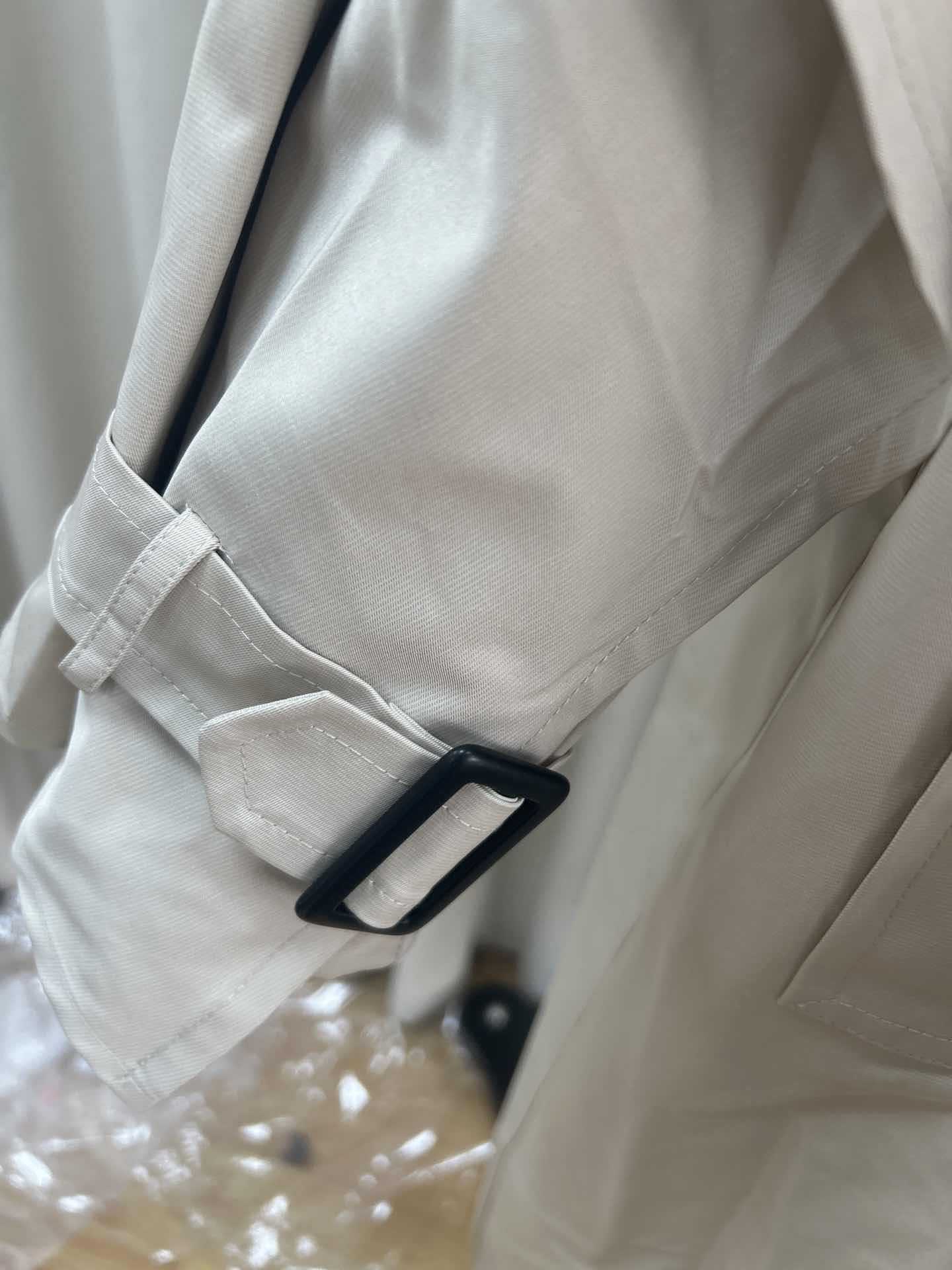 Oversized Double Breasted Trench Coat