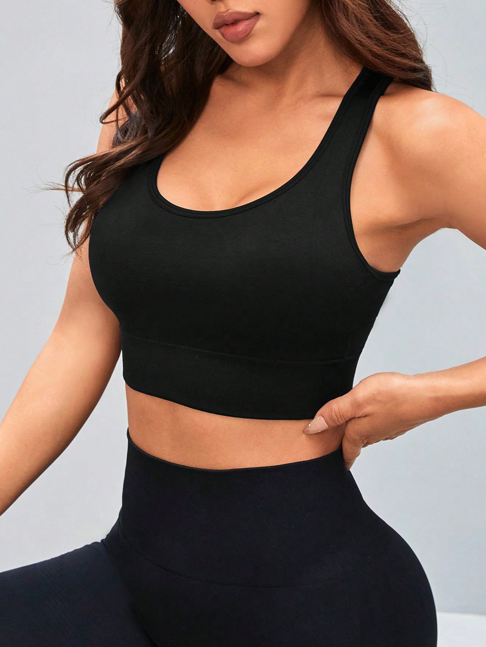 Breathable Open Back Yoga Tank Top