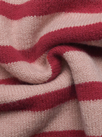 Cozy Striped Button Down Cardigan