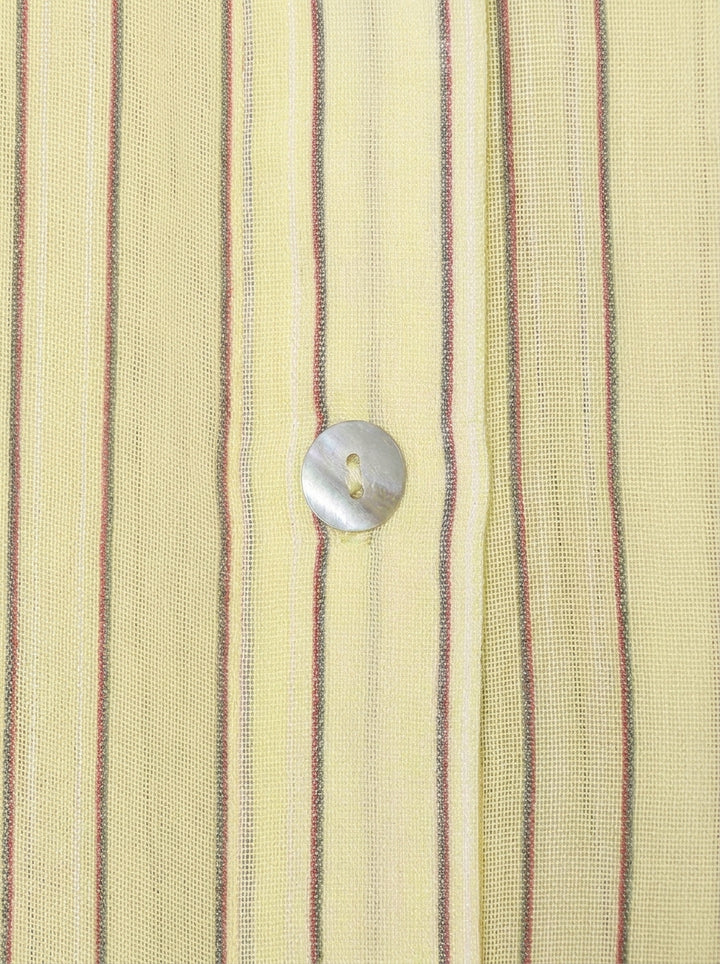 Oversized Striped Button Down Shirt