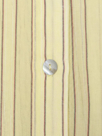 Oversized Striped Button Down Shirt