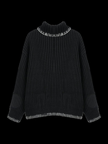 Chunky Ribbed Zip Up Cardigan