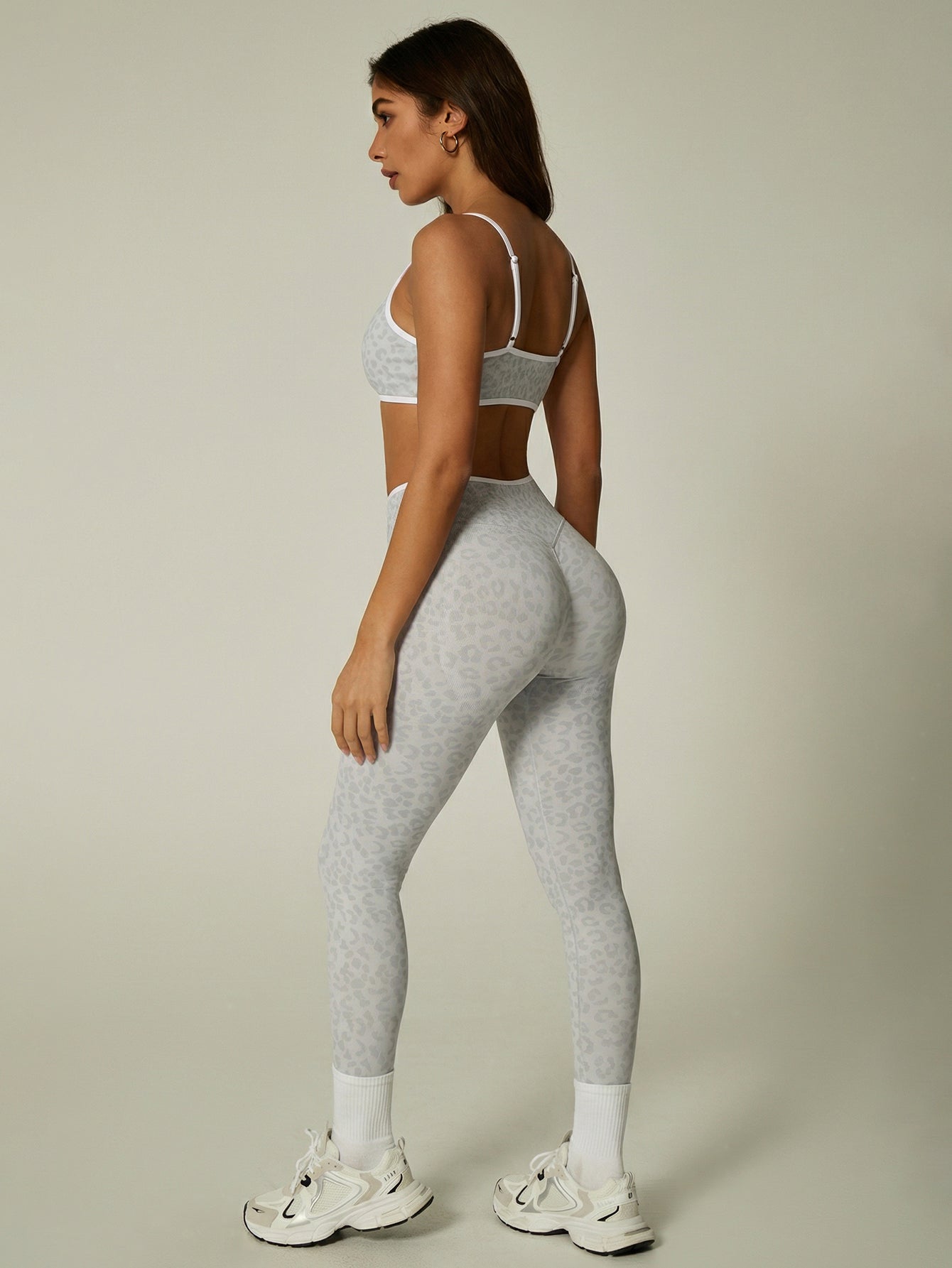 Leopard Print Sexy Sports Bra