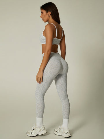 Leopard Print Sexy Sports Bra