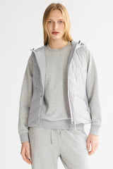 Lightweight Quilted Hooded Puffer Vest
