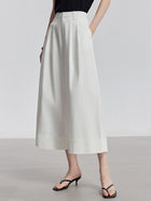 High Waisted Wide Leg Minimalist Pants