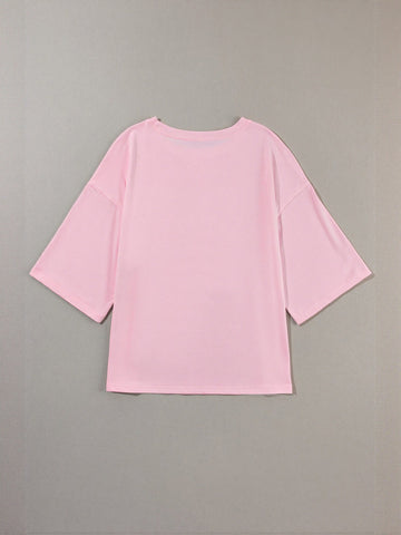 Oversized Star Graphic Boxy T-Shirt
