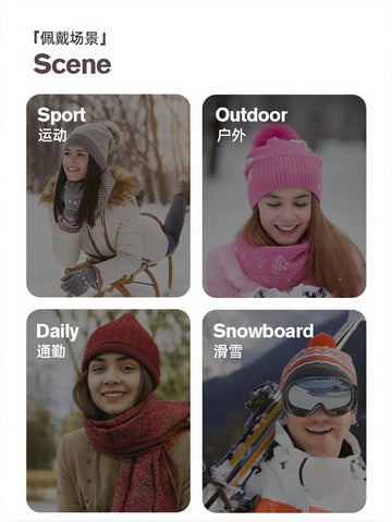 Cozy Thermal Winter Knit Beanie Hat