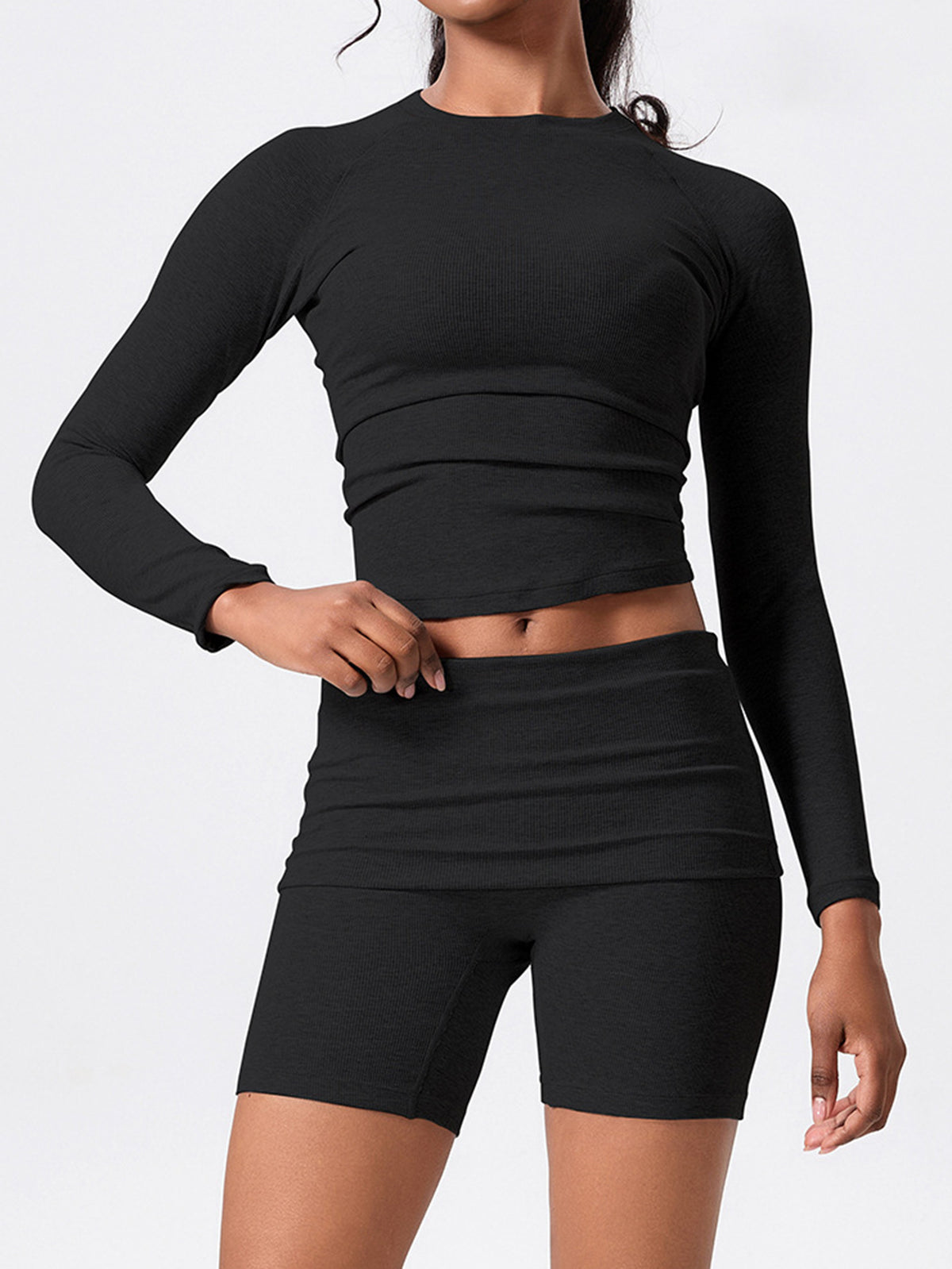 Seamless High Waisted Yoga Shorts