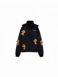Playful Teddy Bear Puffer Jacket