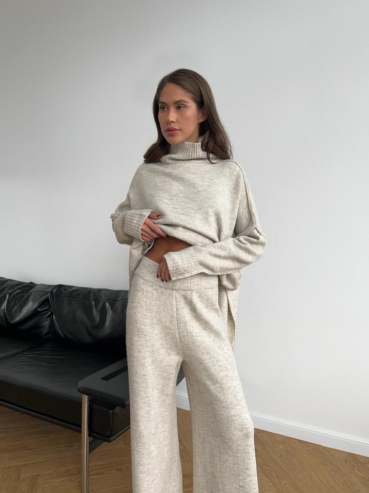 Cozy Oversized Knit Lounge Set
