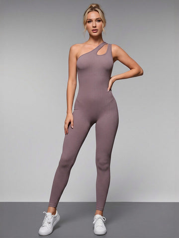 Seamless One Shoulder Sculpting Bodysuit