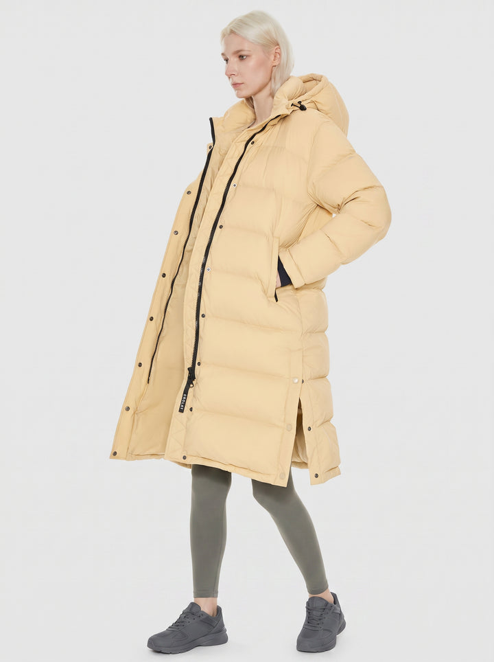 Cozy Hooded Long Puffer Coat