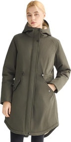 Waterproof Hooded Utility Parka Jacket