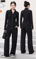 Soft Slimming Full Zip Pant Set