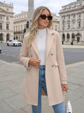 Tailored Double Breasted Wool Coat