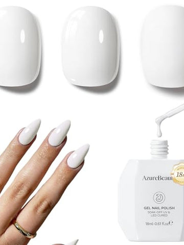 Pure White Soak Off Gel Polish