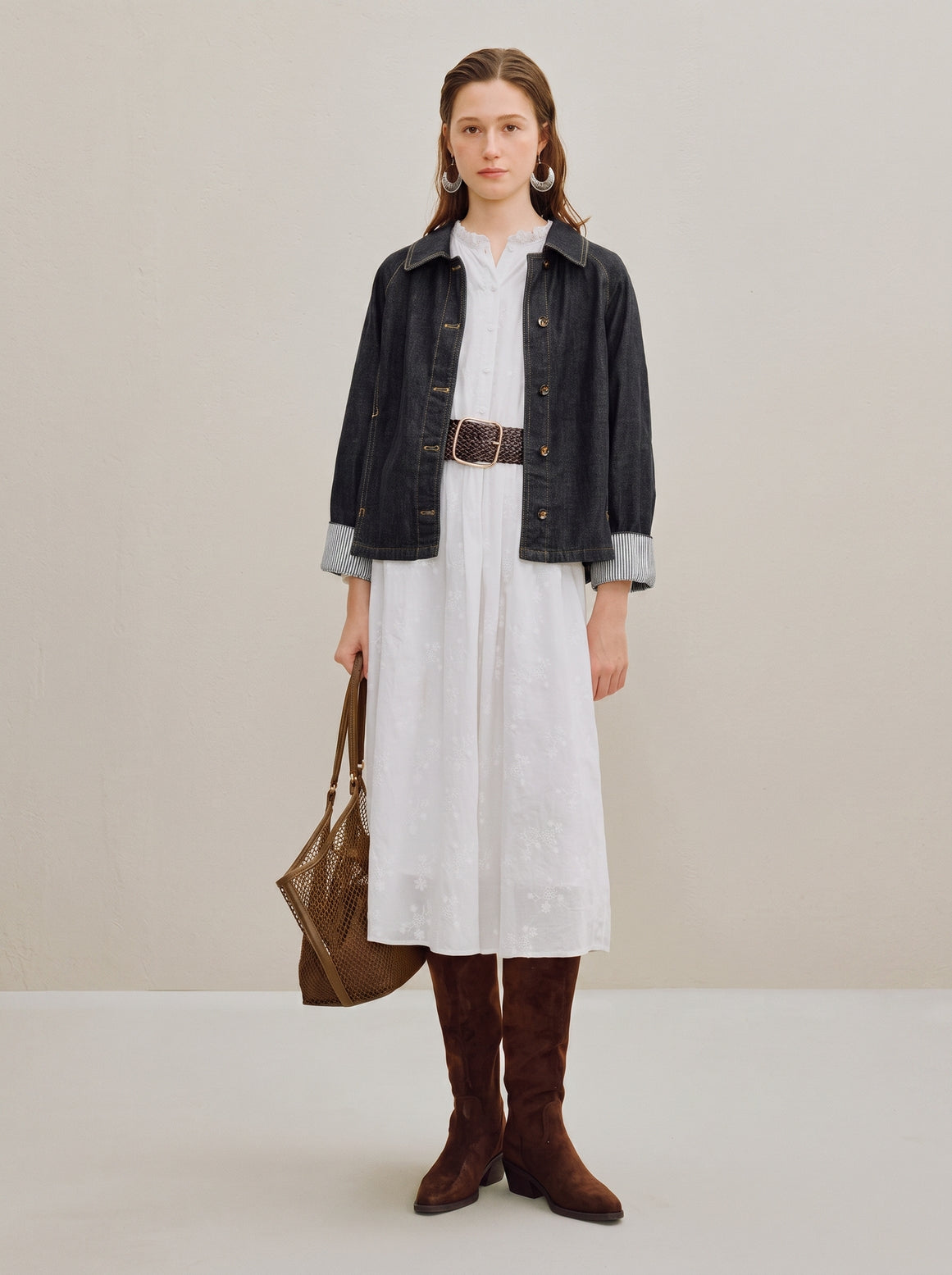 Organic Cotton Relaxed Denim Jacket