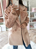 Cozy Soft Plush Faux Fur Coat