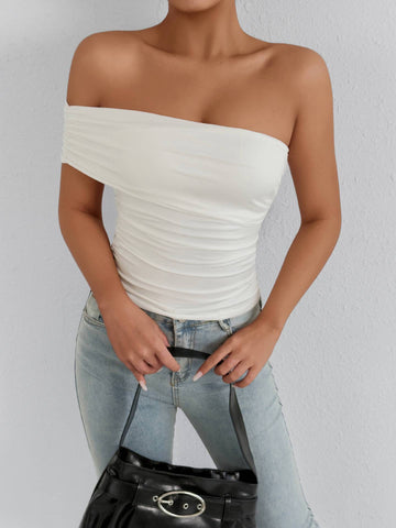 Sexy Off Shoulder Slim Fit T-shirt
