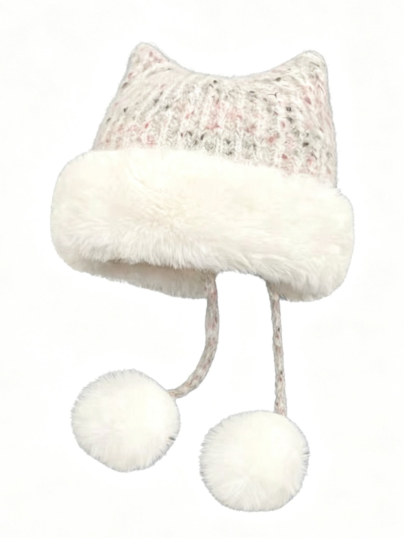 Cozy Faux Fur Cat Ear Hat