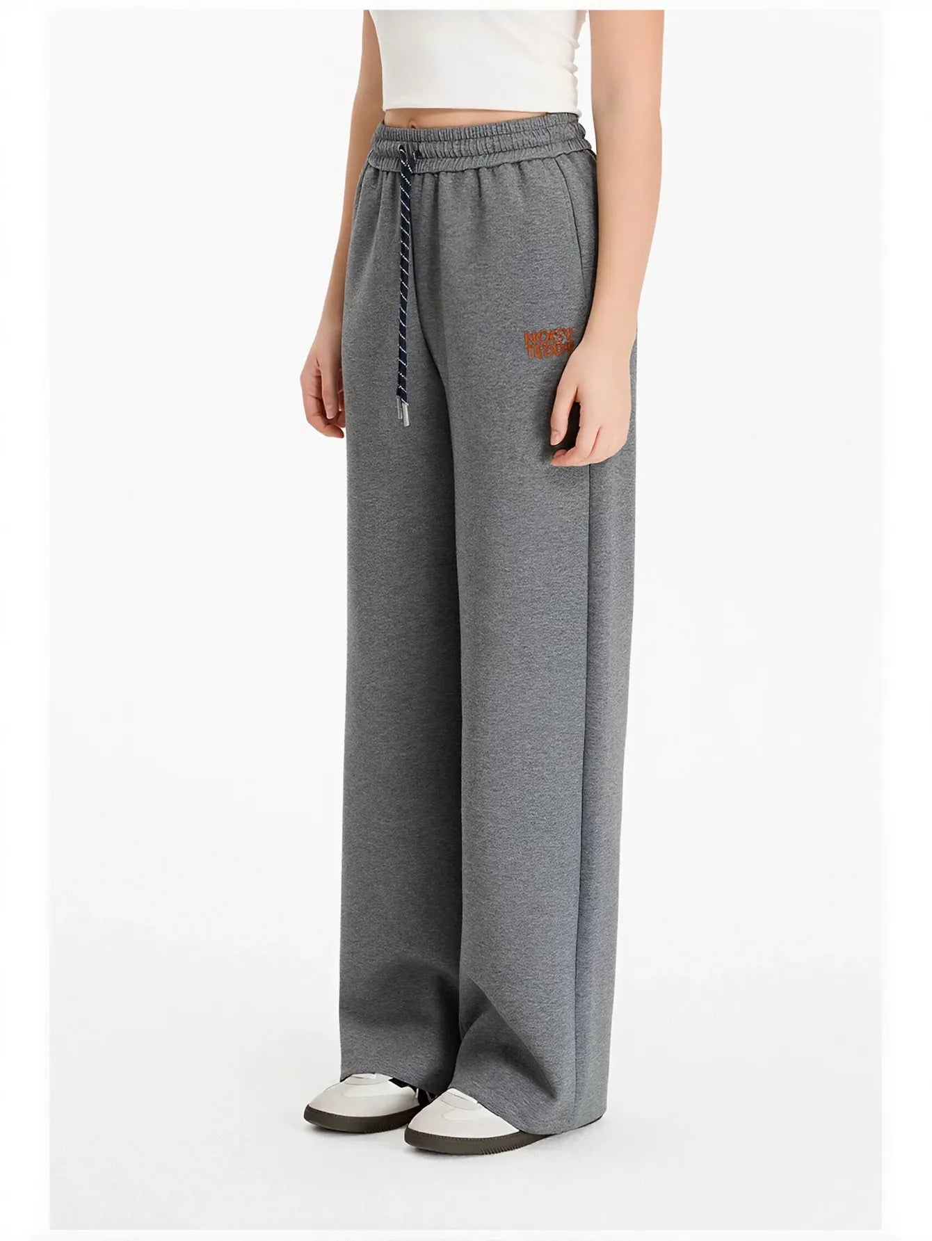 Comfy Drawstring Wide Leg Sweatpants