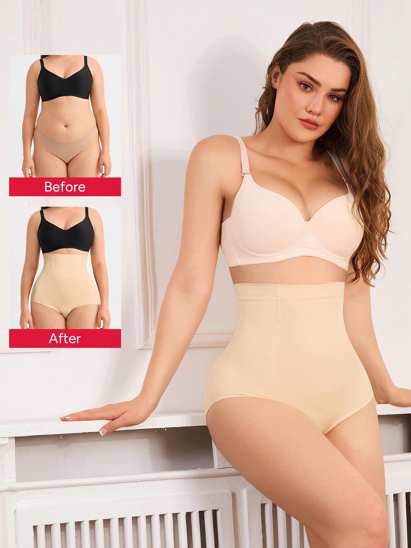 Seamless High Waisted Tummy Control Shapewear