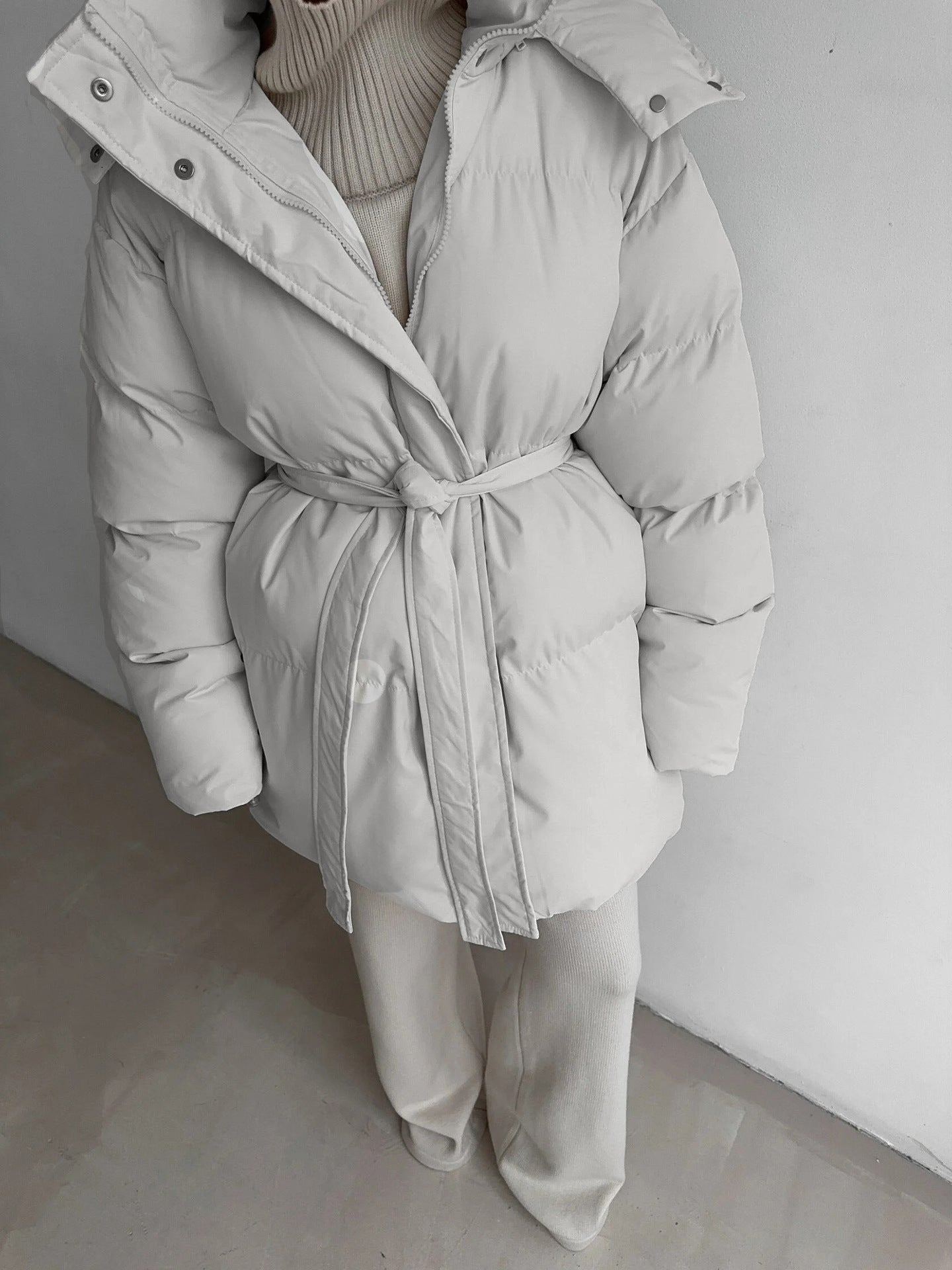 Oversized Puffer Hooded Winter Jacket
