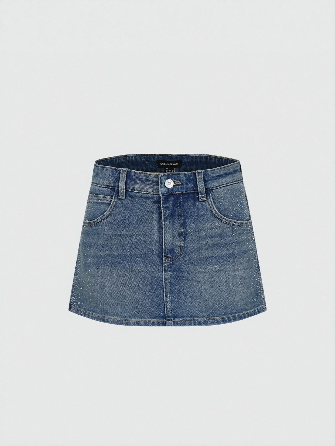 Denim Mini Skirts