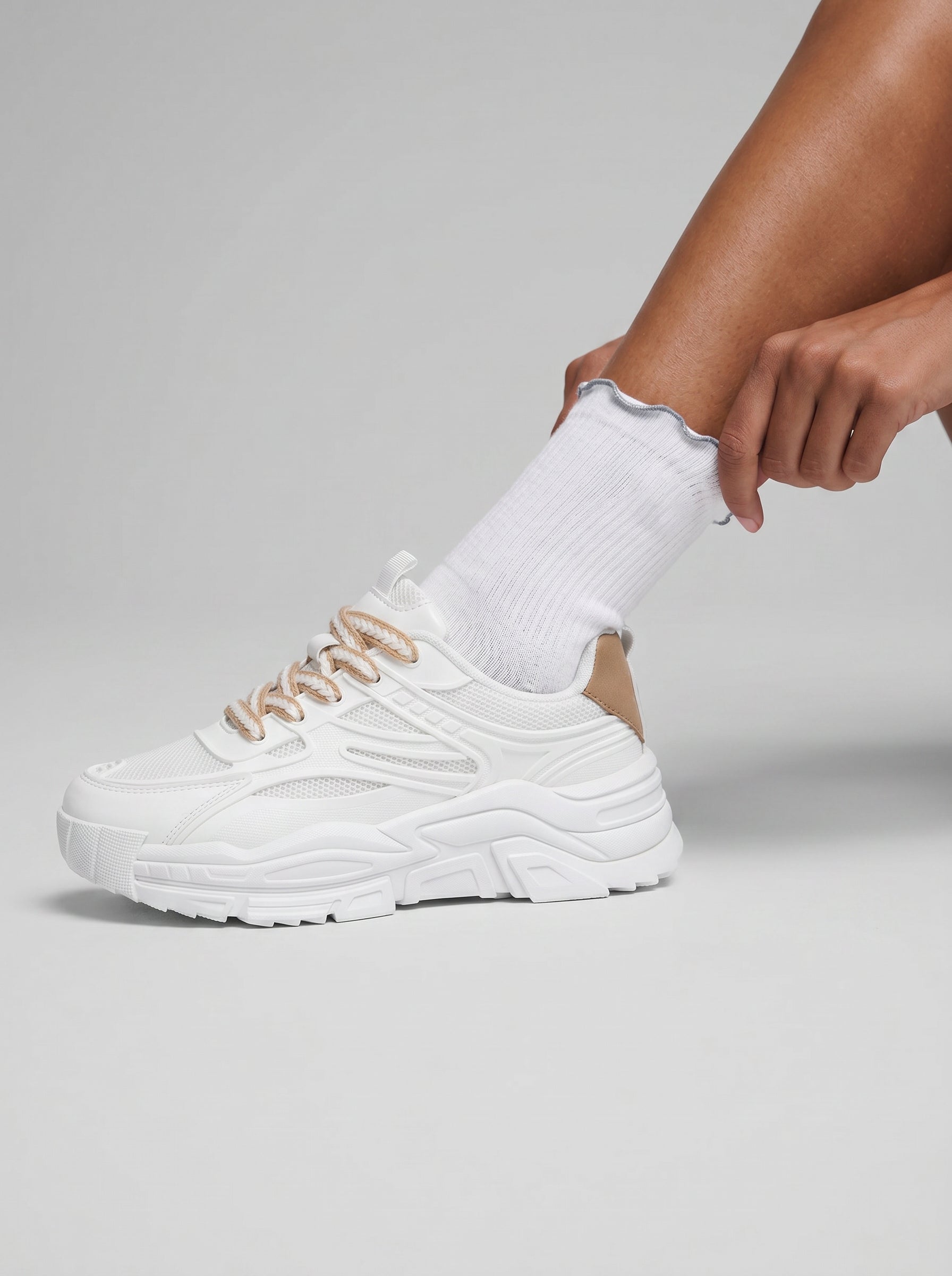Chunky Platform Casual Sneakers