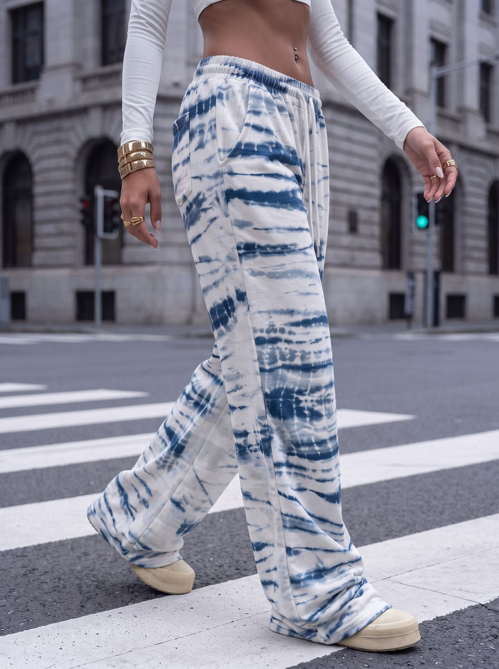 High Waisted Tie Dye Lounge Pants