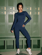 Long Sleeve High-Waisted Daily Basic Yoga Set