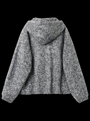 Cozy Fuzzy Zip Up Hoodie Jacket