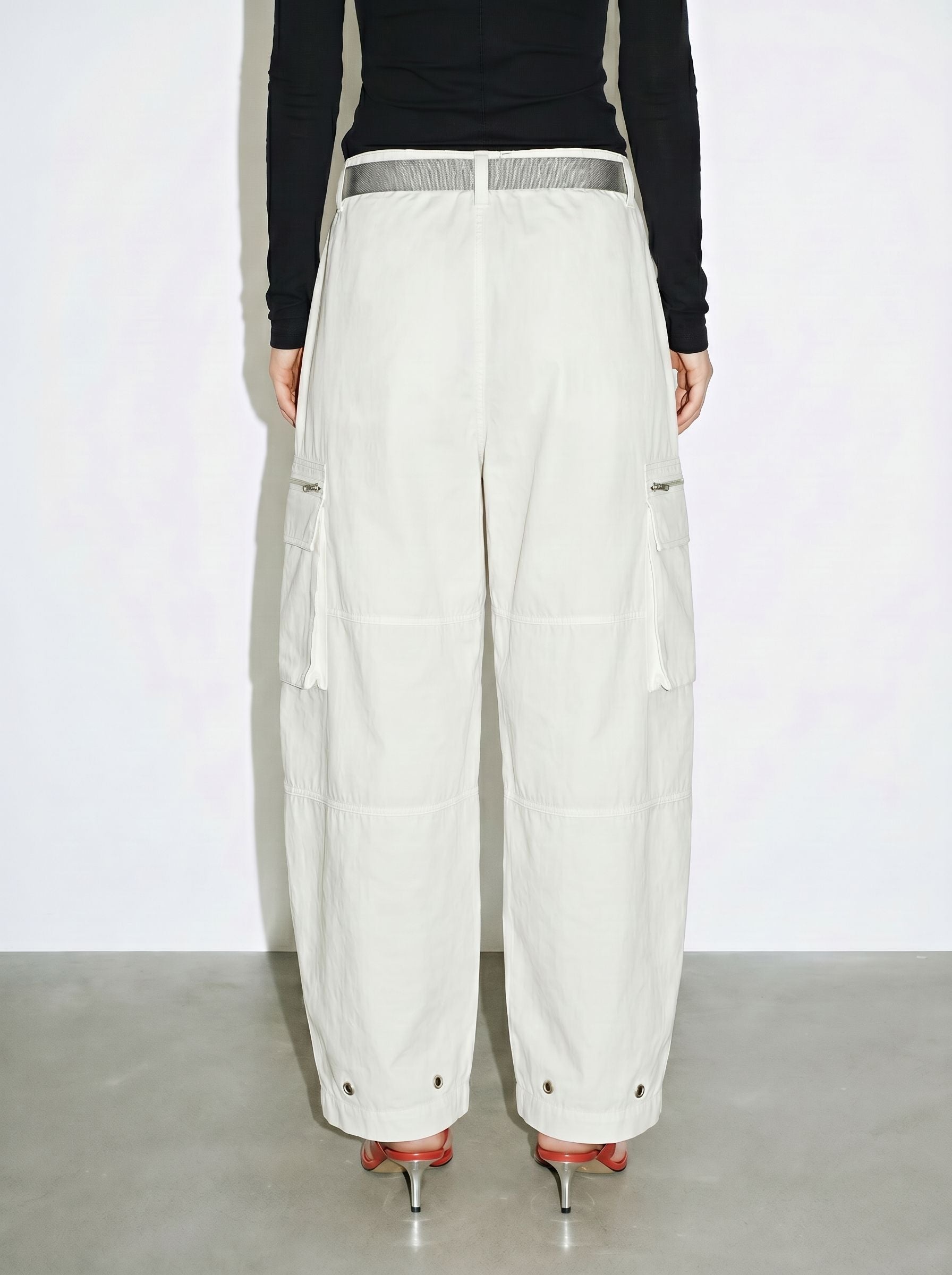 Wide Leg Side Pocket Pants