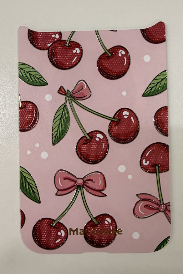 Cherry and Bow Pattern Phone Case